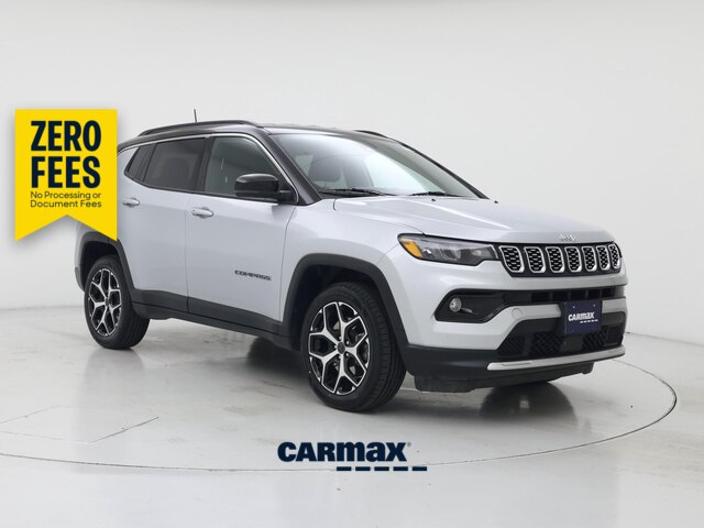 Silver 2025 Jeep Compass SUV / Crossover Four-Wheel Drive Automatic