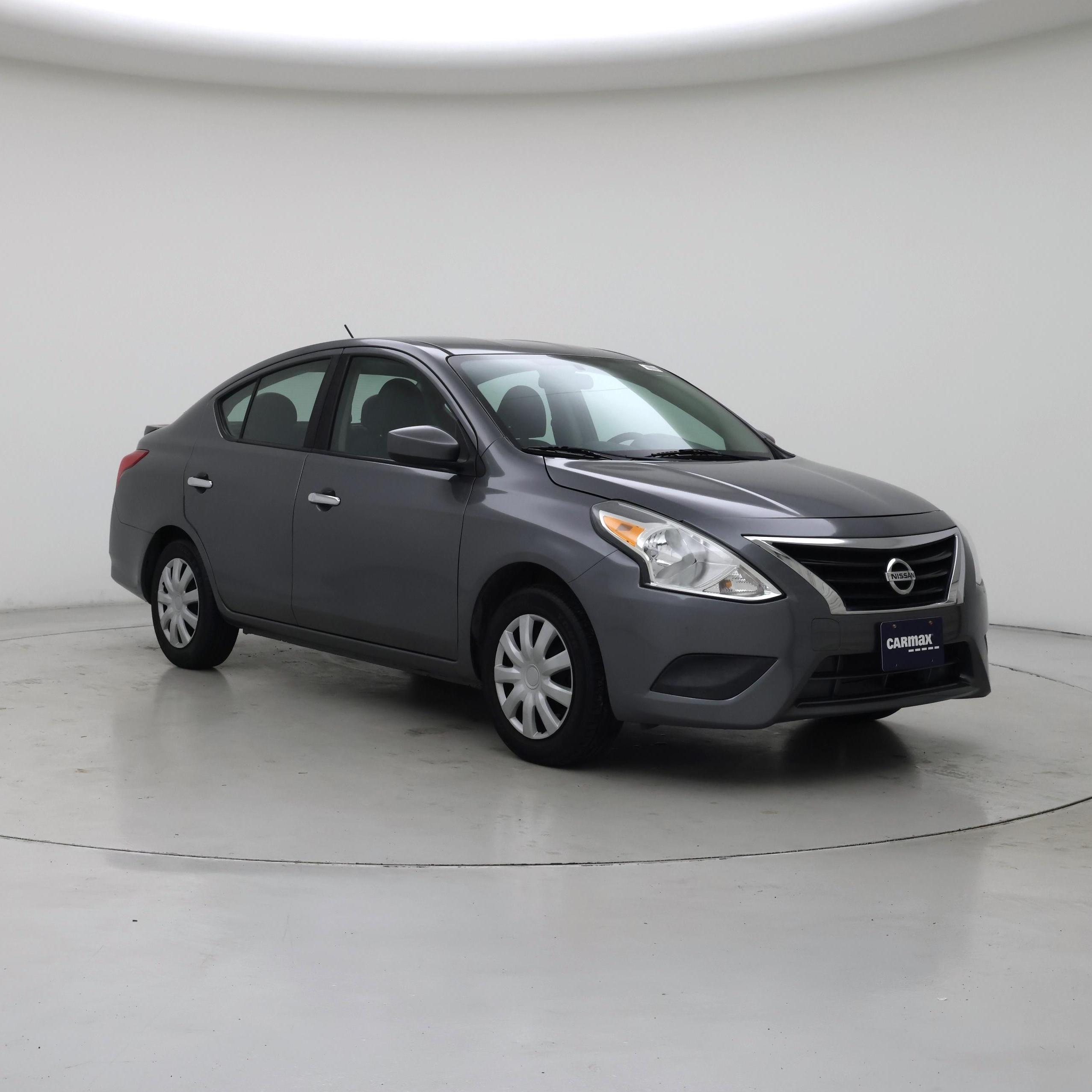 Gray 2017 Nissan Versa Sedan Front-Wheel Drive Automatic