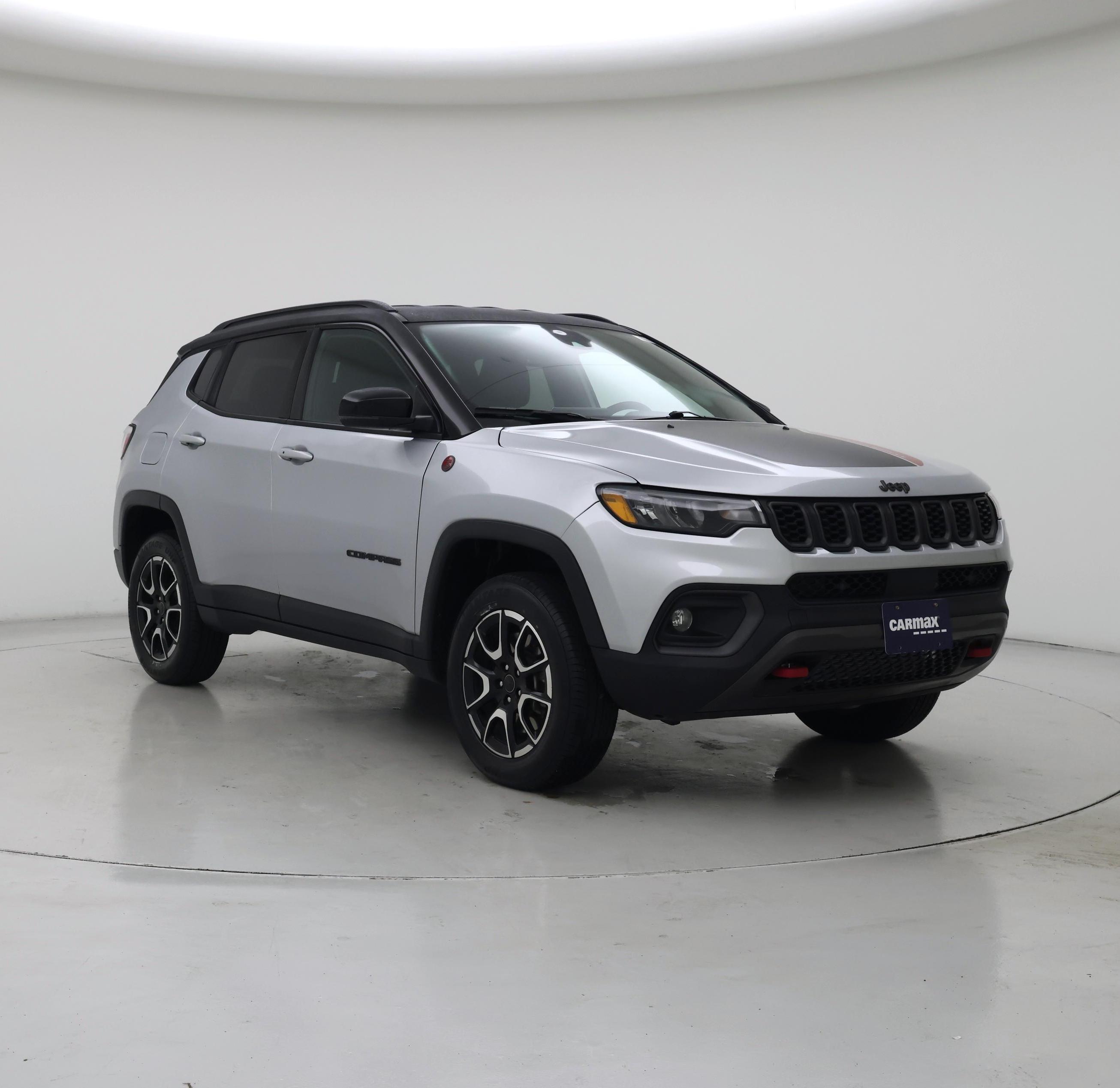 Silver 2025 Jeep Compass SUV / Crossover Four-Wheel Drive Automatic