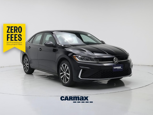 Black 2025 Volkswagen Jetta Sedan Front-Wheel Drive Automatic