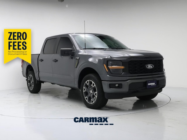 Gray 2024 Ford F-150 Pickup Truck Four-Wheel Drive Automatic