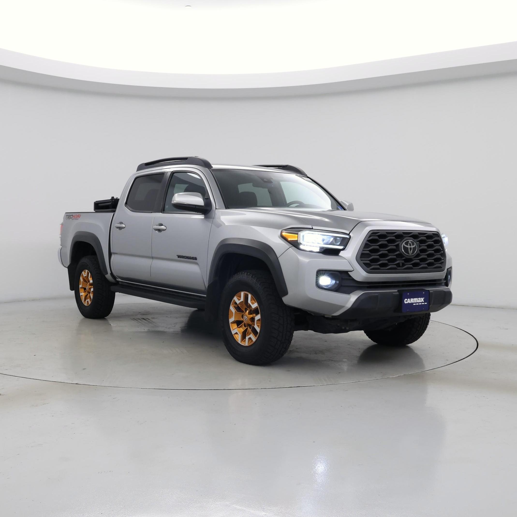 Silver 2023 Toyota Tacoma Pickup Truck Four-Wheel Drive Automatic