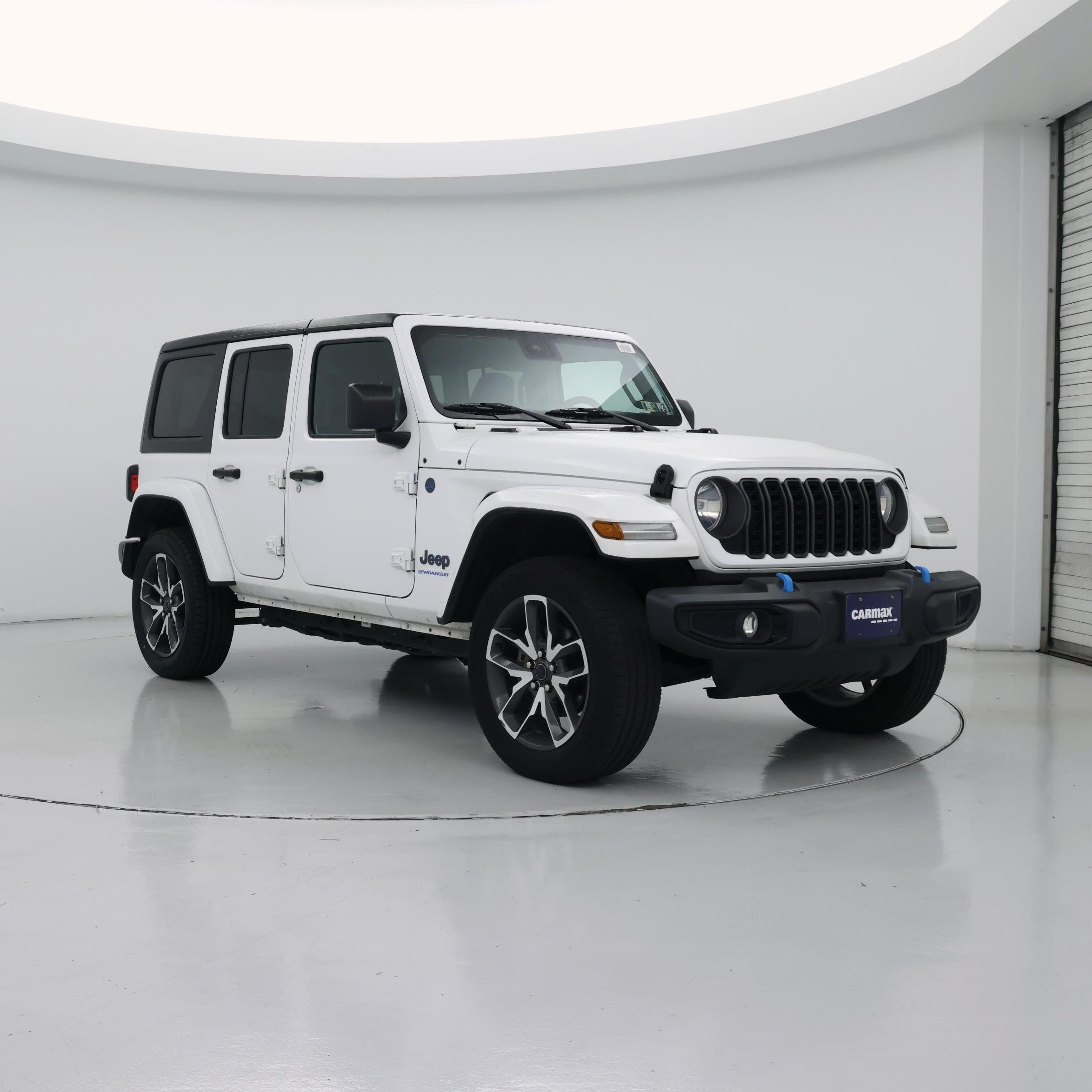 White 2024 Jeep Wrangler 4xe SUV / Crossover Four-Wheel Drive Automatic