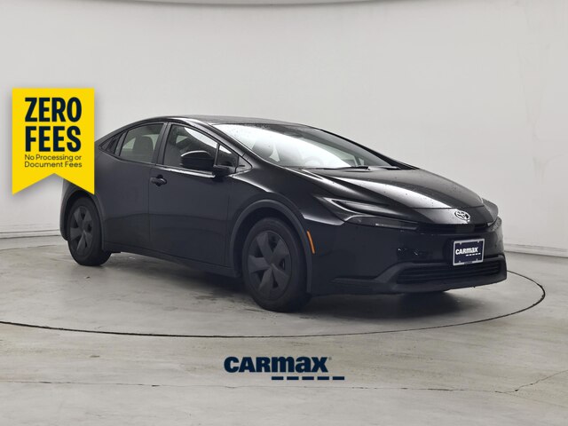 Black 2024 Toyota Prius Hatchback Front-Wheel Drive Automatic
