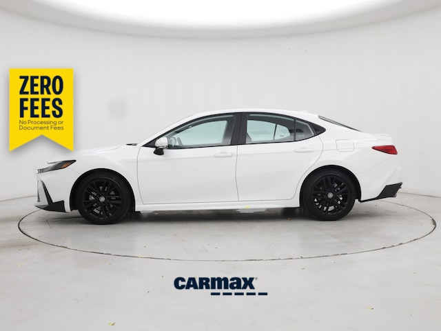 White 2026 Toyota Camry Sedan Front-Wheel Drive Automatic