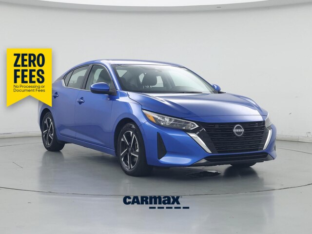 Blue 2024 Nissan Sentra Sedan Front-Wheel Drive Automatic
