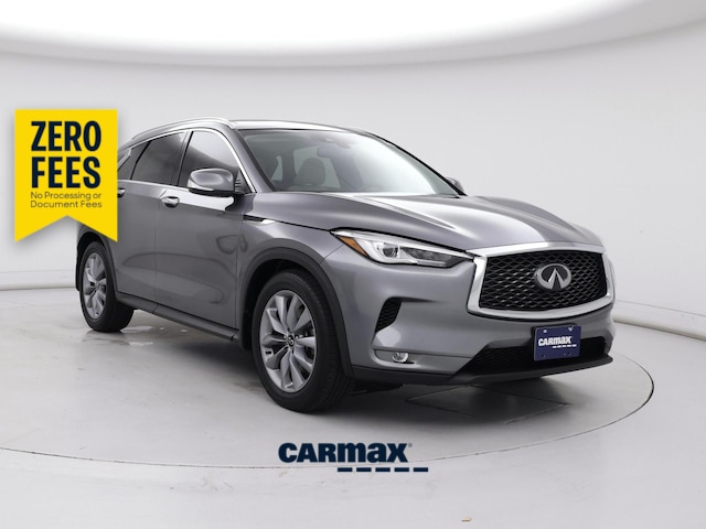 Gray 2021 INFINITI QX50 SUV / Crossover All-Wheel Drive Automatic