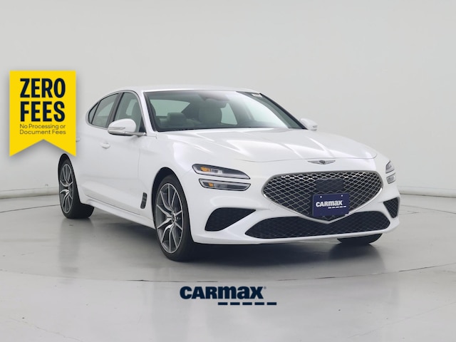 White 2024 Genesis G70 Sedan Automatic