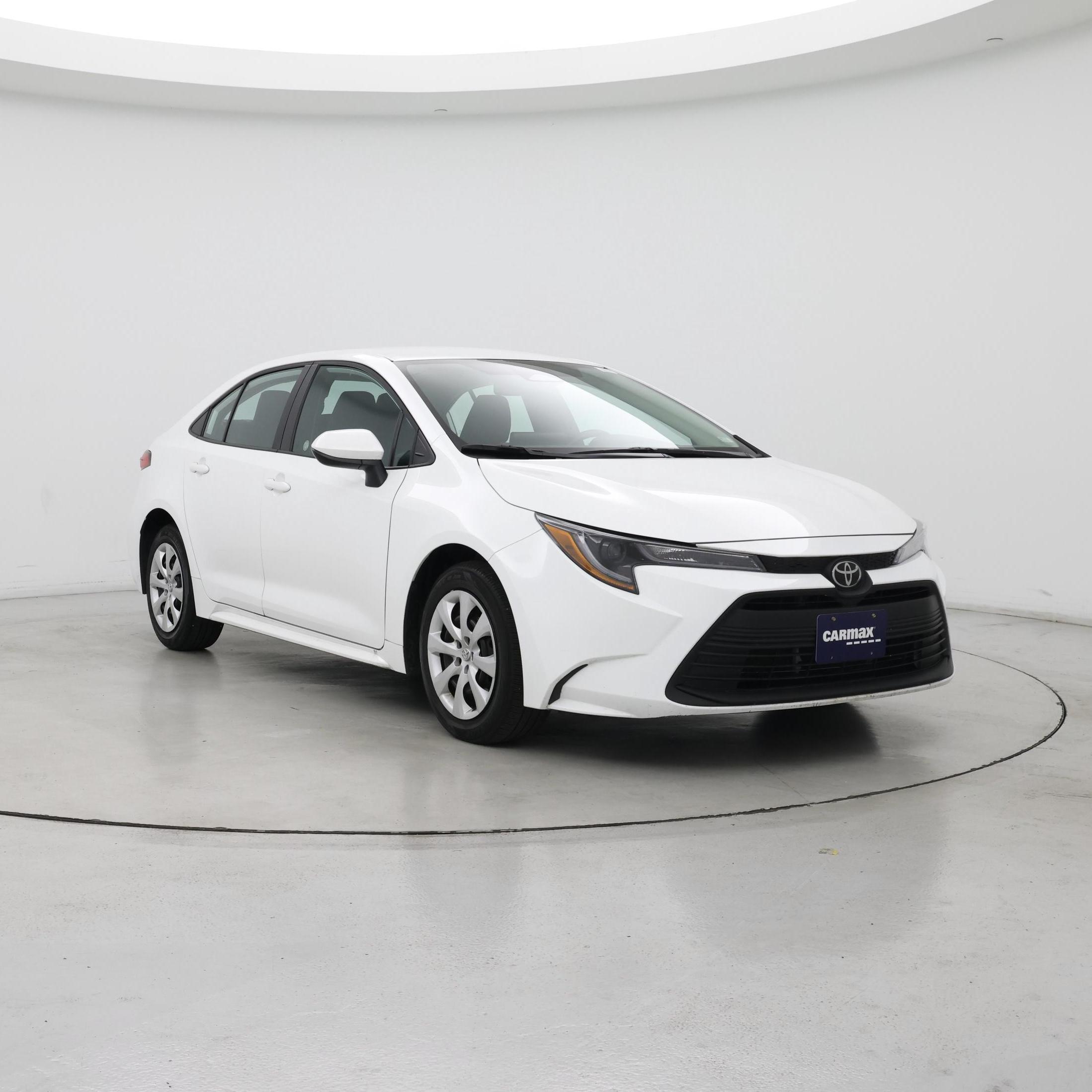 White 2026 Toyota Corolla Sedan Front-Wheel Drive Automatic