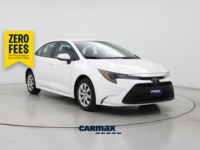 White 2026 Toyota Corolla Sedan Front-Wheel Drive Automatic