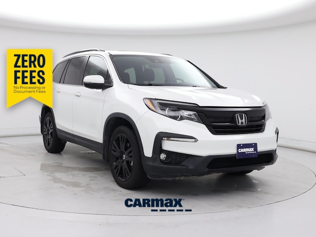 White 2022 Honda Pilot SUV / Crossover Front-Wheel Drive Automatic