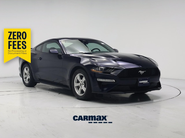 Blue 2021 Ford Mustang Coupe Rear-Wheel Drive Automatic