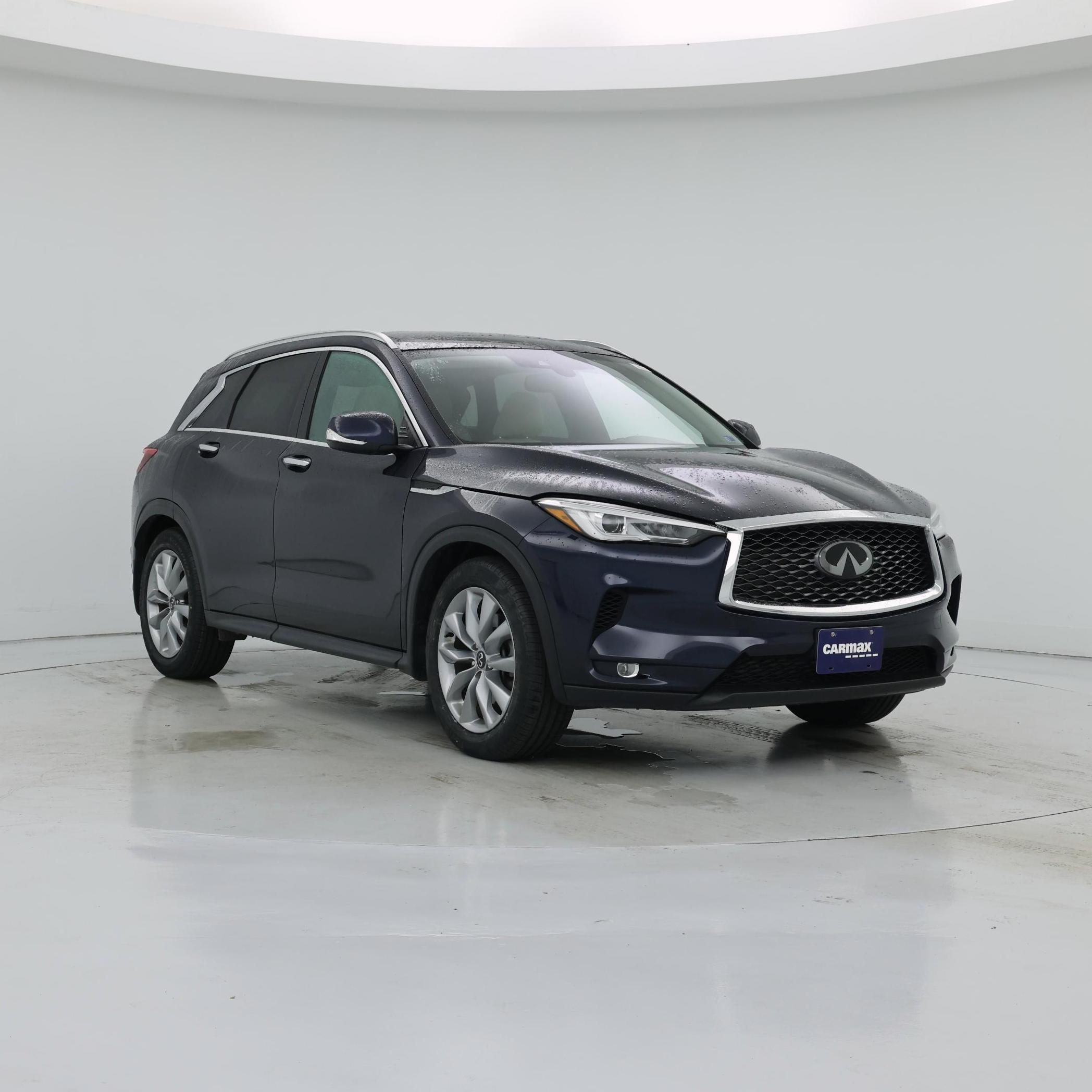 Blue 2020 INFINITI QX50 SUV / Crossover All-Wheel Drive Automatic
