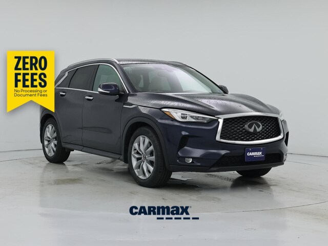 Blue 2020 INFINITI QX50 SUV / Crossover All-Wheel Drive Automatic