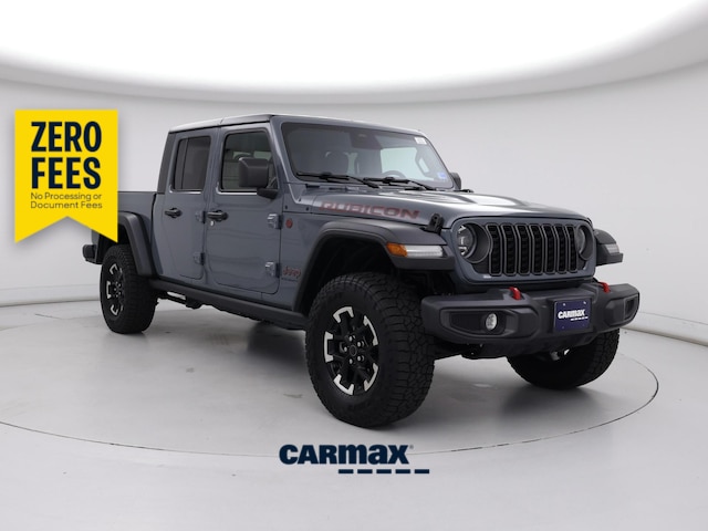 Blue 2026 Jeep Gladiator Pickup Truck Four-Wheel Drive Automatic