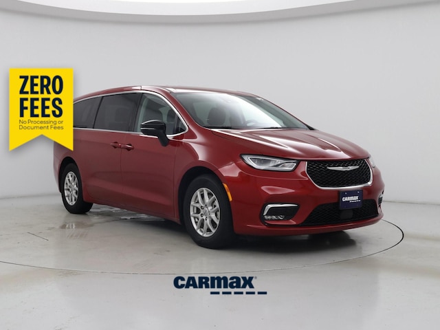 Red 2024 Chrysler Pacifica Minivan Front-Wheel Drive Automatic