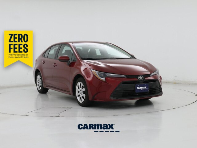 Red 2026 Toyota Corolla Sedan Front-Wheel Drive Automatic