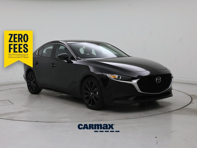 Black 2025 Mazda MAZDA3 Sedan Front-Wheel Drive Automatic