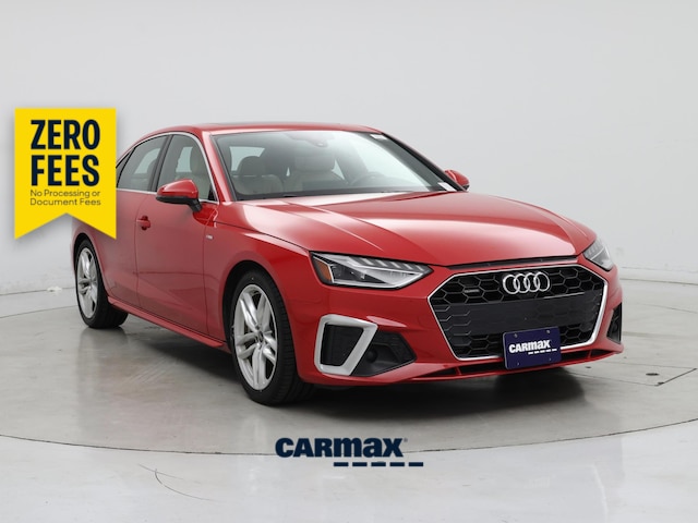 Red 2024 Audi A4 Sedan All-Wheel Drive Automatic