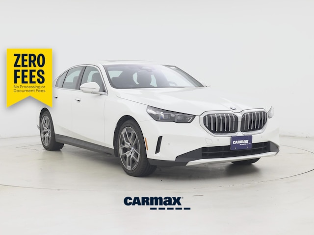 White 2026 BMW 5 Series Sedan Rear-Wheel Drive Automatic