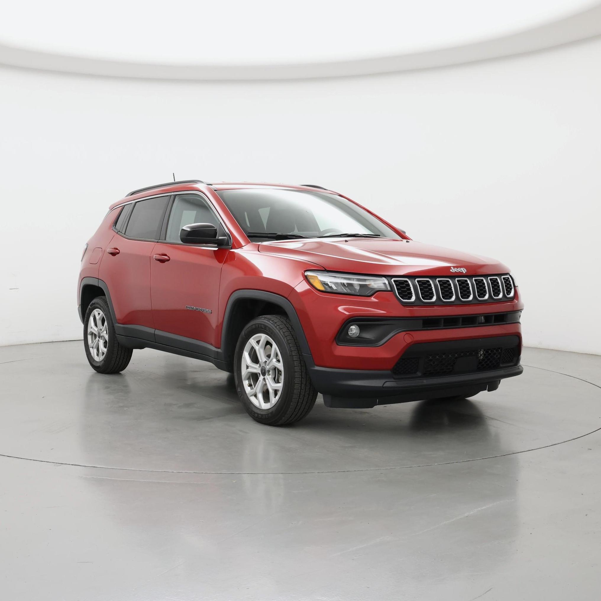 Red 2025 Jeep Compass SUV / Crossover Four-Wheel Drive Automatic