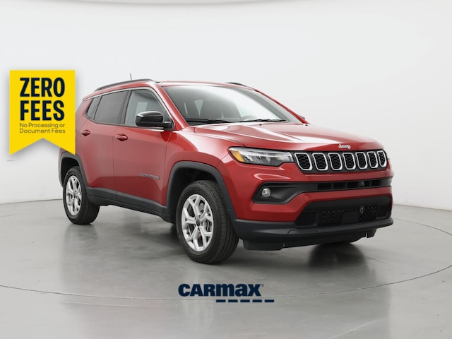 Red 2025 Jeep Compass SUV / Crossover Four-Wheel Drive Automatic