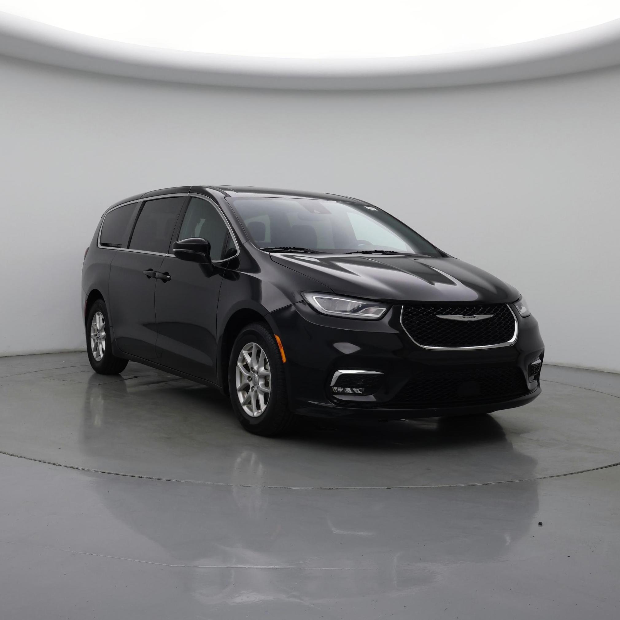 Black 2025 Chrysler Pacifica Minivan Front-Wheel Drive Automatic