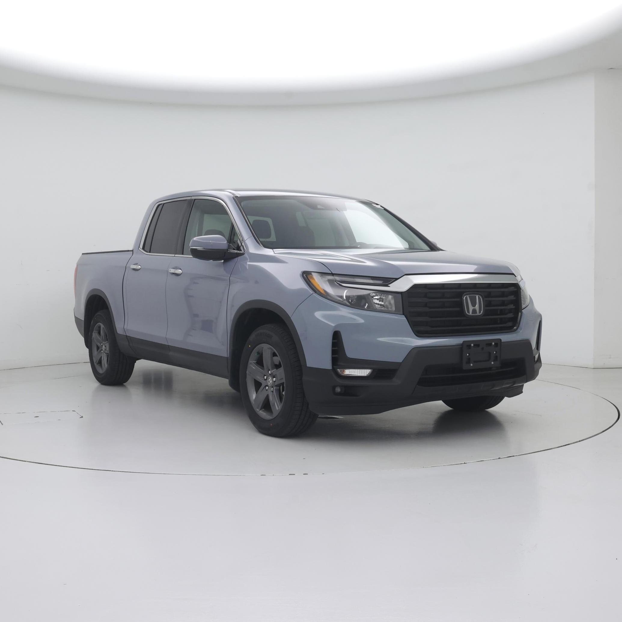 Gray 2023 Honda Ridgeline Pickup Truck All-Wheel Drive Automatic