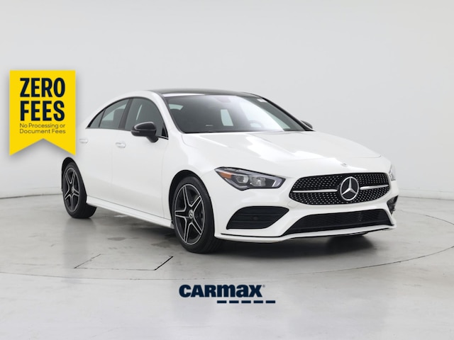 White 2023 Mercedes-Benz CLA Coupe All-Wheel Drive Automatic