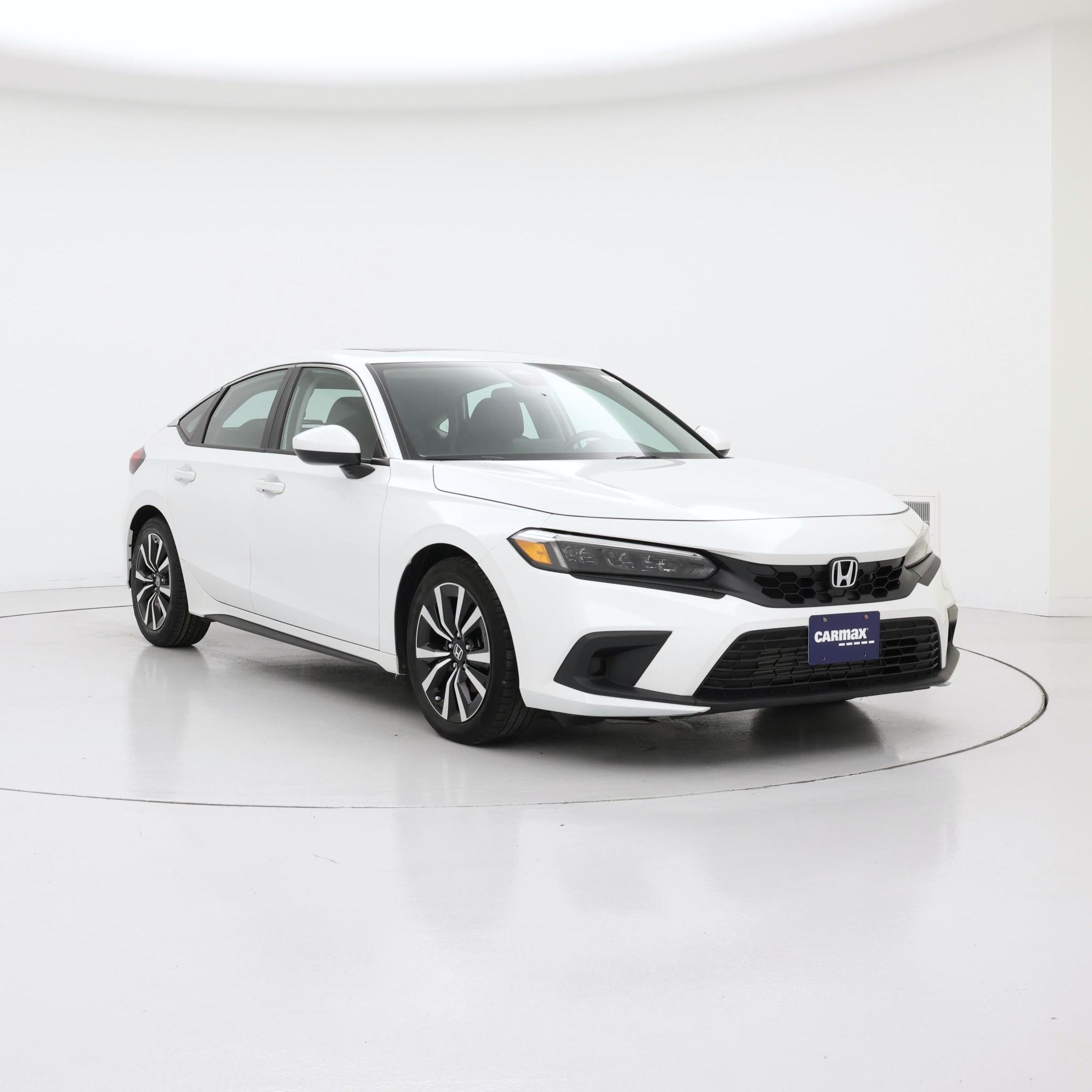 White 2024 Honda Civic Hatchback Hatchback Front-Wheel Drive Automatic