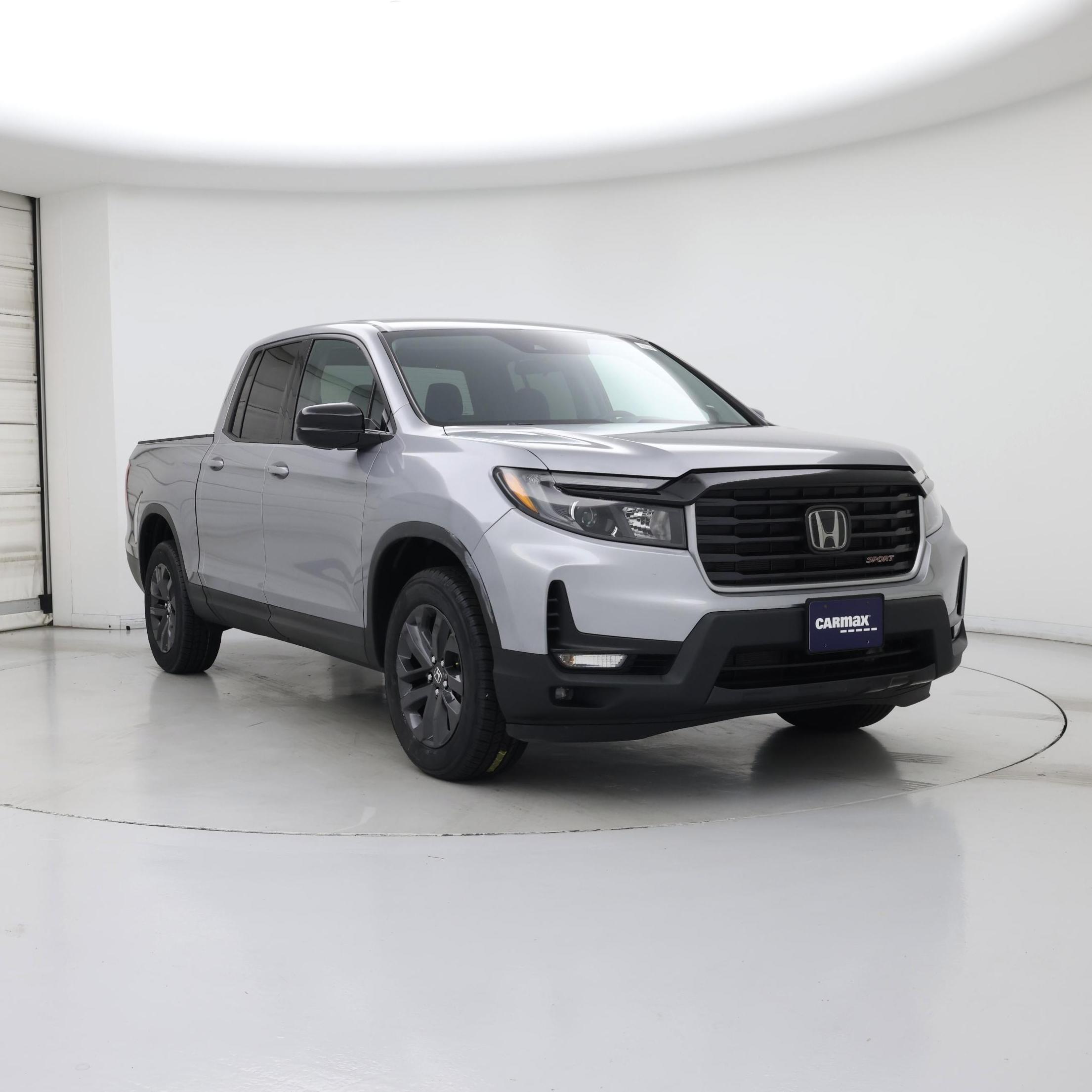Silver 2023 Honda Ridgeline Pickup Truck All-Wheel Drive Automatic
