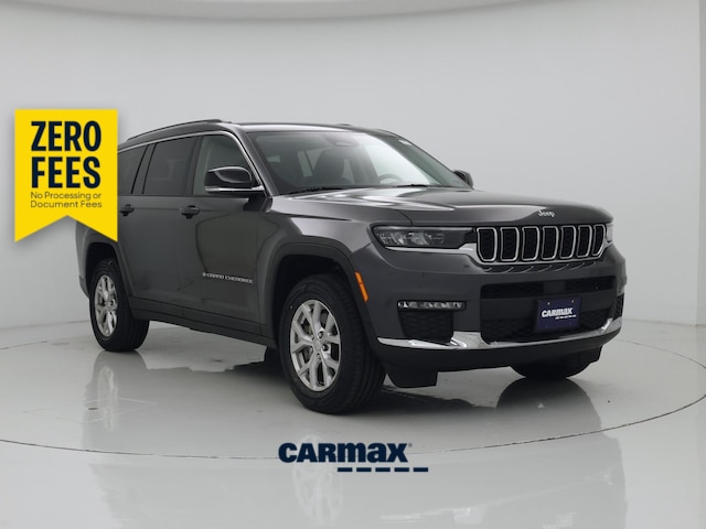 Gray 2023 Jeep Grand Cherokee L SUV / Crossover Four-Wheel Drive Automatic