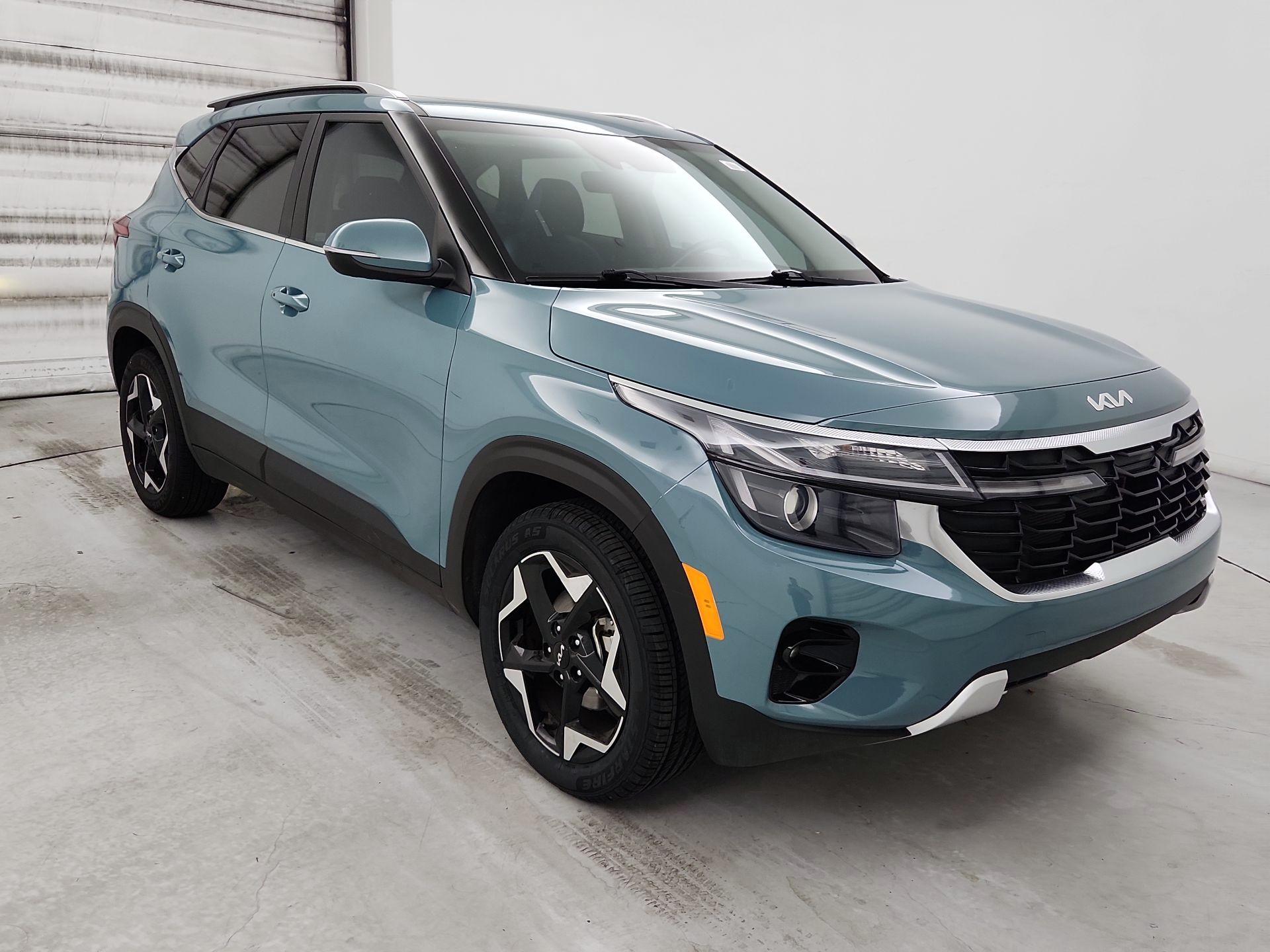 Blue 2025 Kia Seltos SUV / Crossover Front-Wheel Drive Automatic