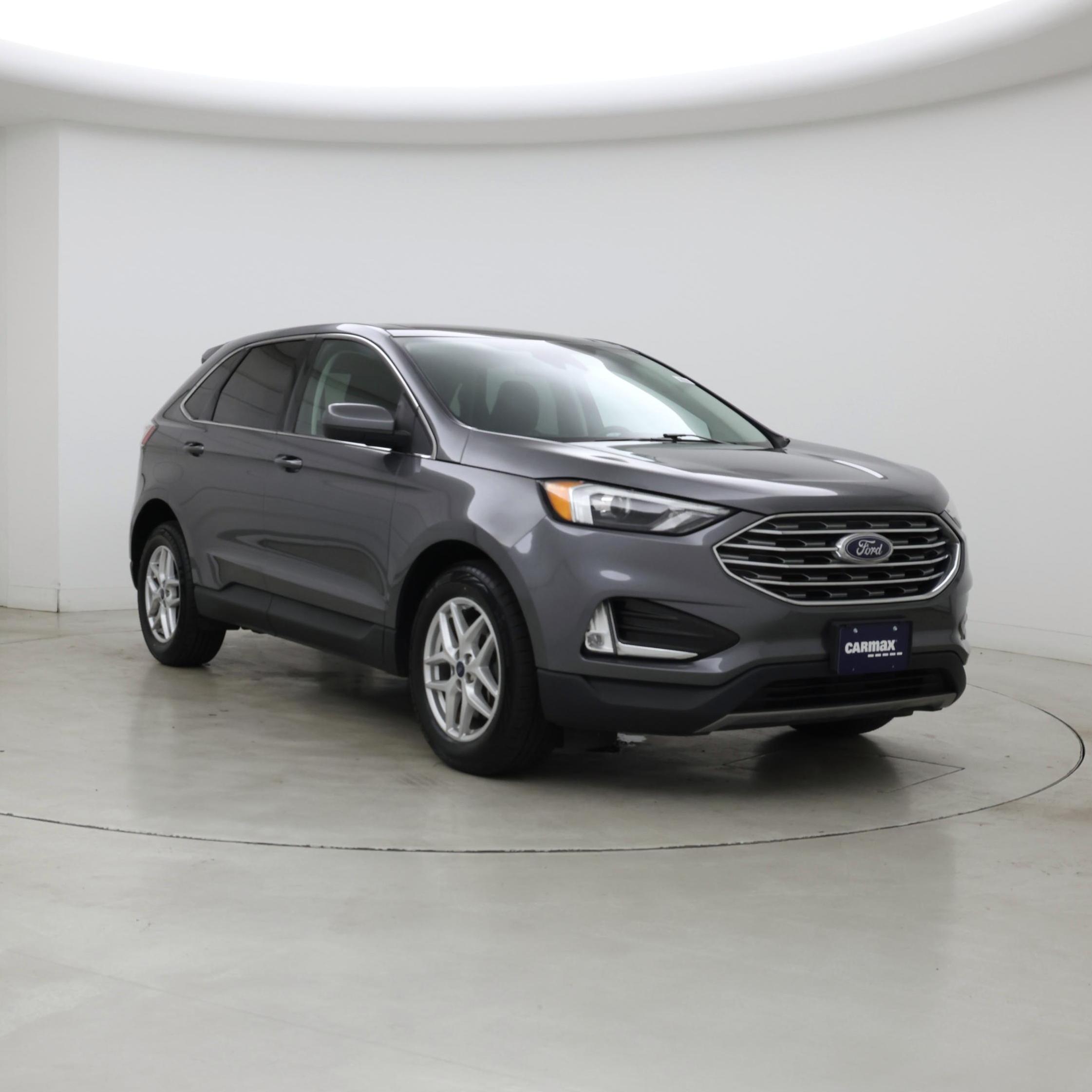 Gray 2022 Ford Edge SUV / Crossover All-Wheel Drive Automatic