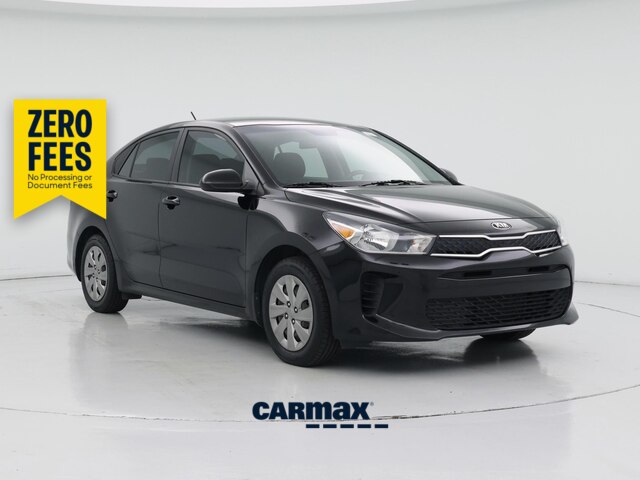 Black 2019 Kia Rio Sedan Front-Wheel Drive Automatic