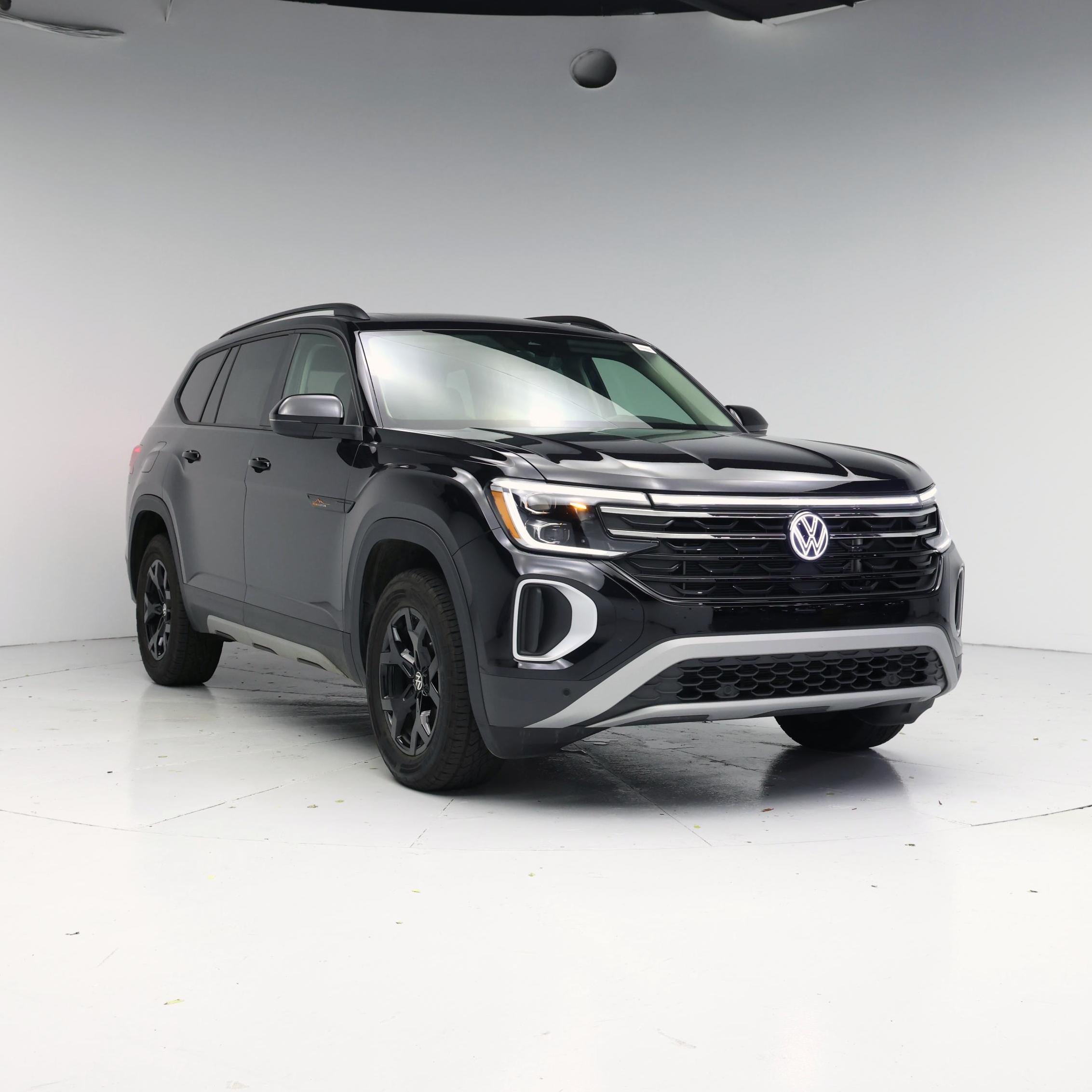 Black 2024 Volkswagen Atlas SUV / Crossover All-Wheel Drive Automatic