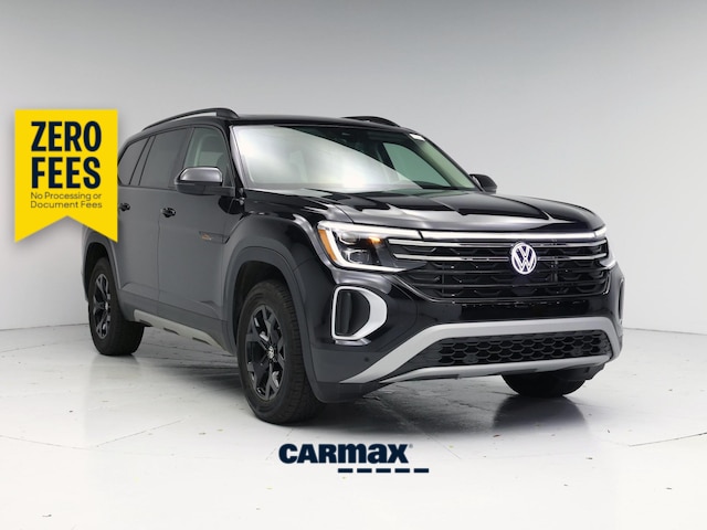 Black 2024 Volkswagen Atlas SUV / Crossover All-Wheel Drive Automatic