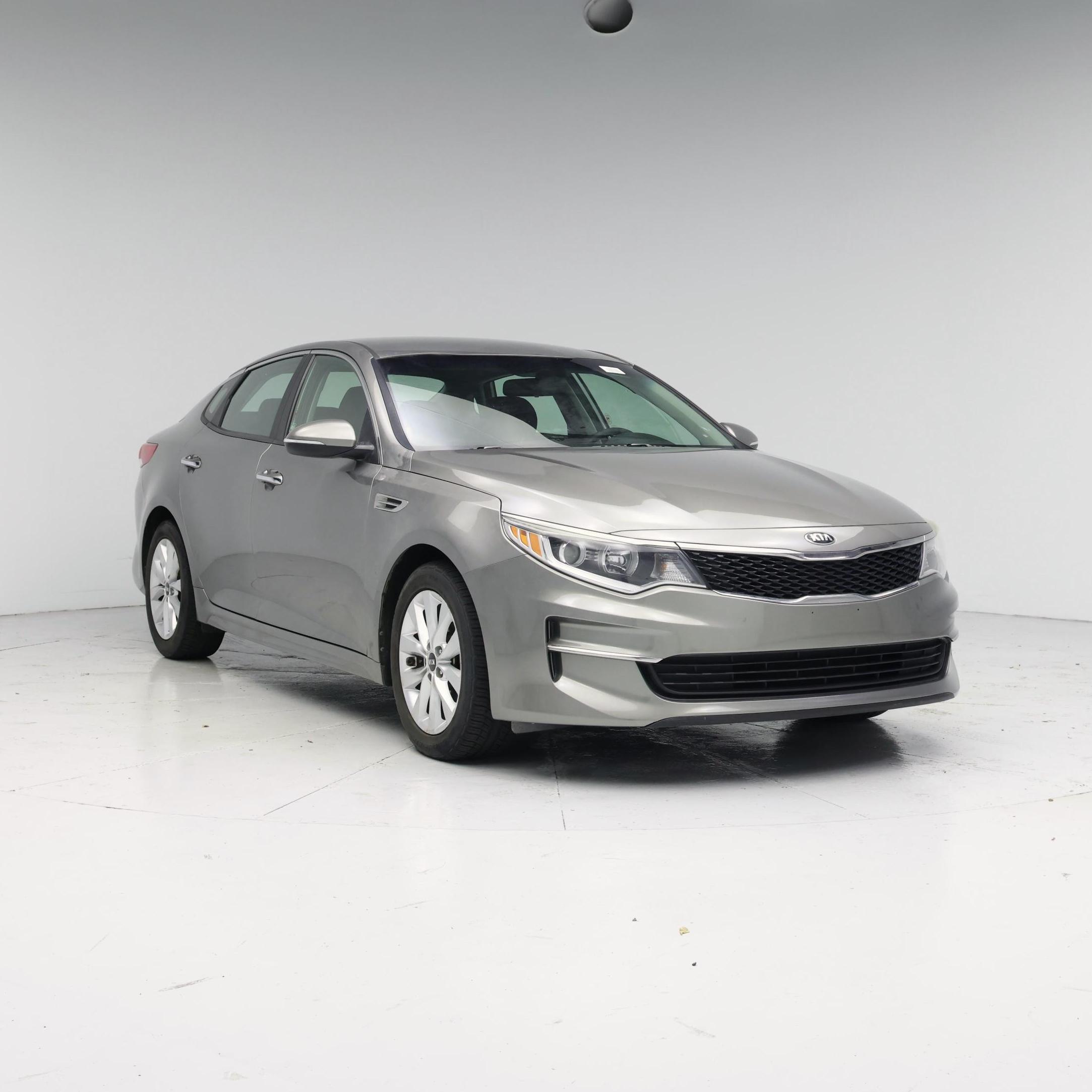 Silver 2017 Kia Optima Sedan Front-Wheel Drive Automatic