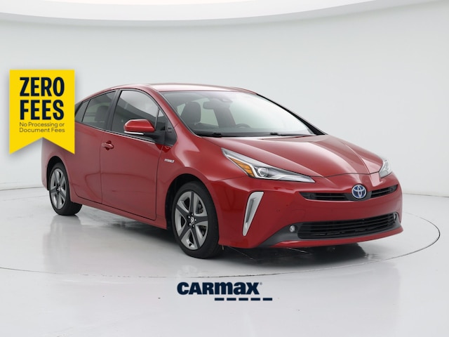Red 2022 Toyota Prius Hatchback Front-Wheel Drive Automatic