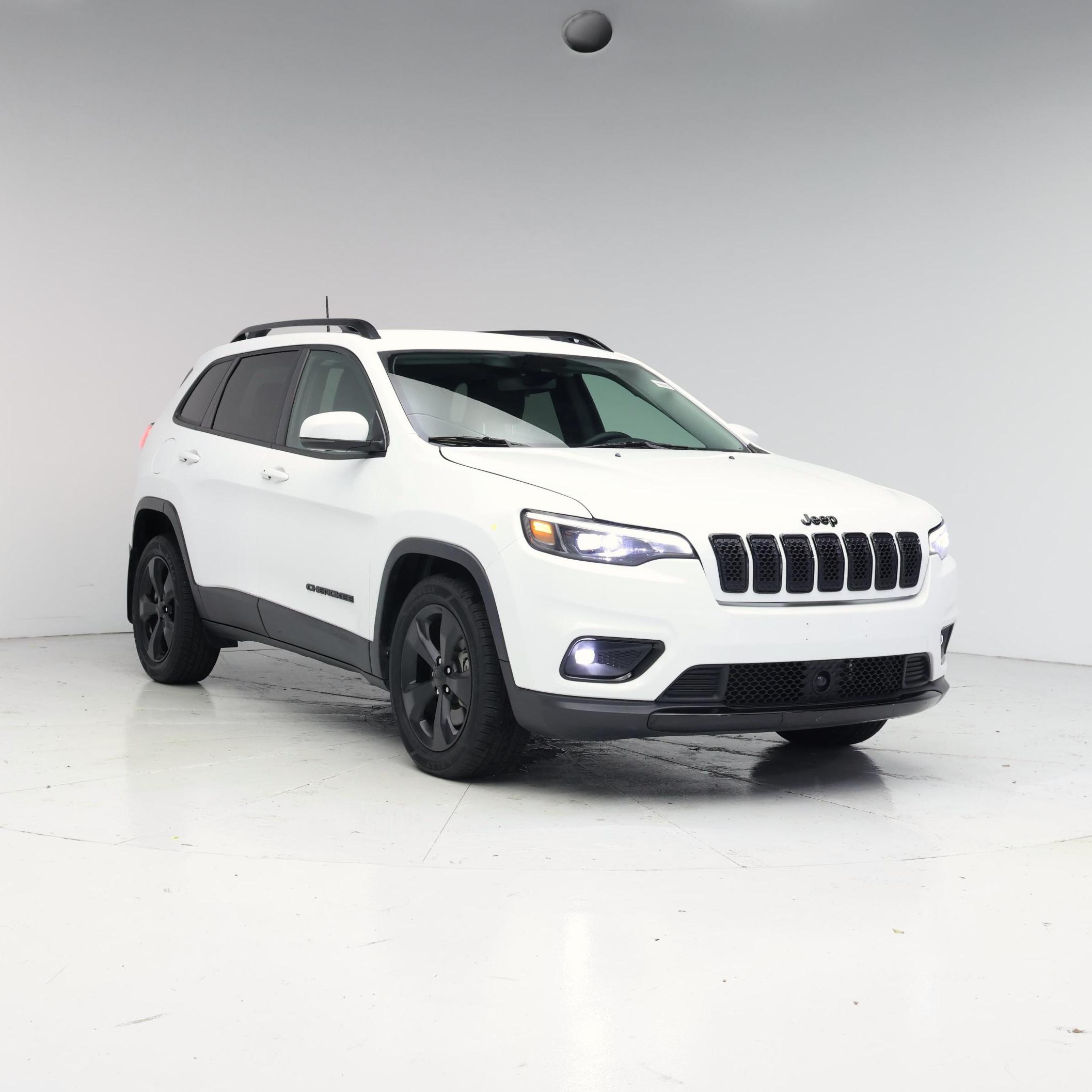 White 2021 Jeep Cherokee SUV / Crossover Front-Wheel Drive Automatic