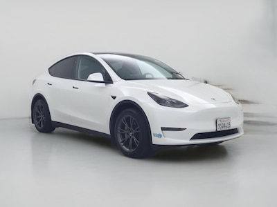 2025 Tesla Model Y Long Range RWD White