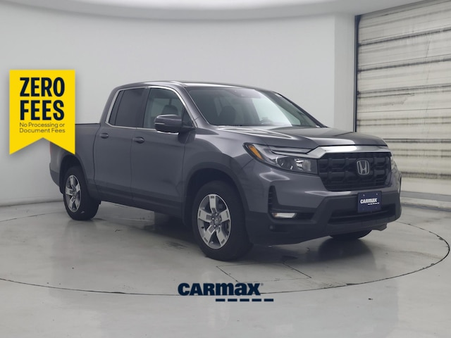Black 2025 Honda Ridgeline Pickup Truck All-Wheel Drive Automatic