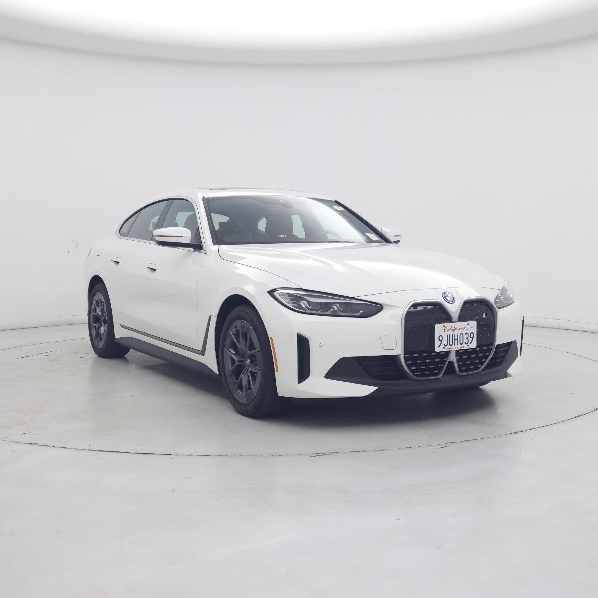 White 2024 BMW i4 Sedan Rear-Wheel Drive Automatic