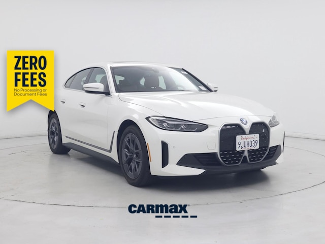 White 2024 BMW i4 Sedan Rear-Wheel Drive Automatic