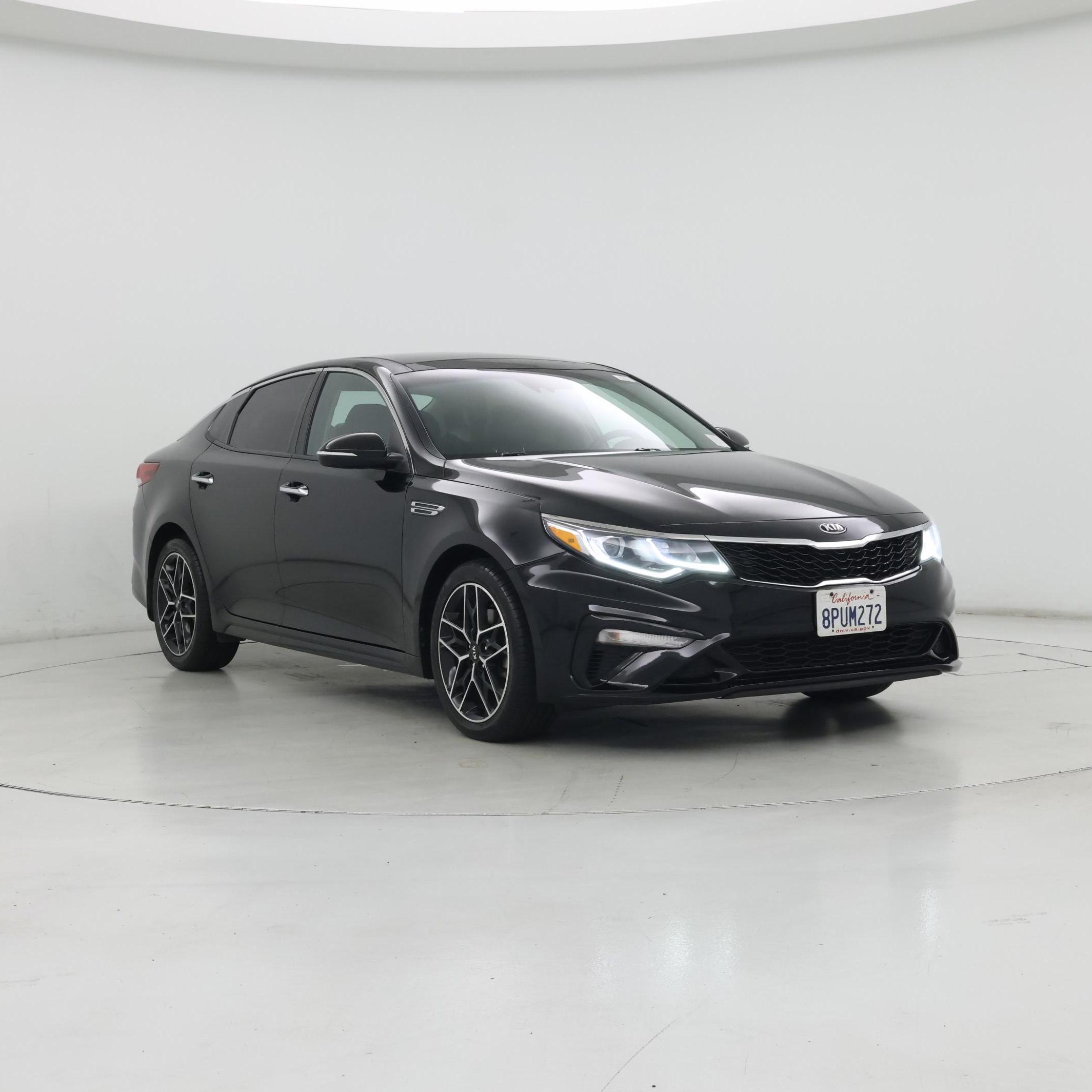Black 2020 Kia Optima Sedan  Automatic