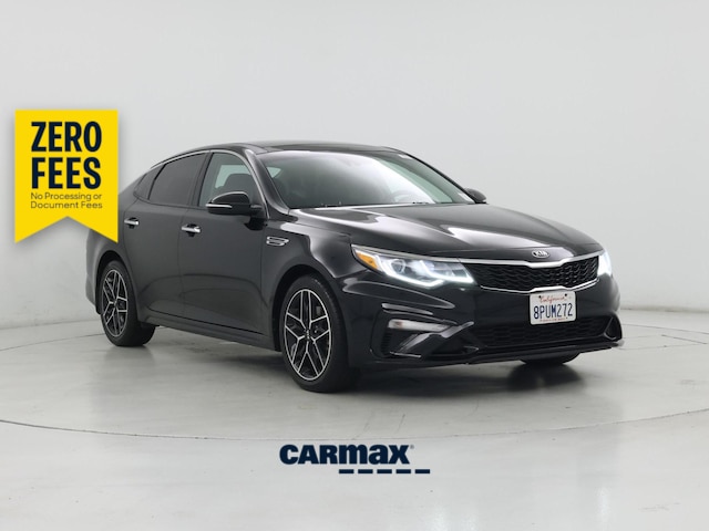 Black 2020 Kia Optima Sedan Automatic