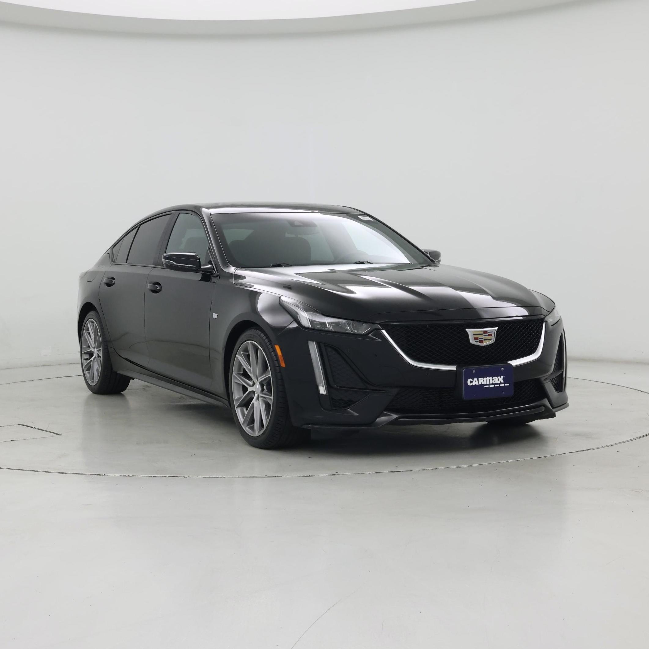 Black 2023 Cadillac CT5 Sedan Rear-Wheel Drive Automatic