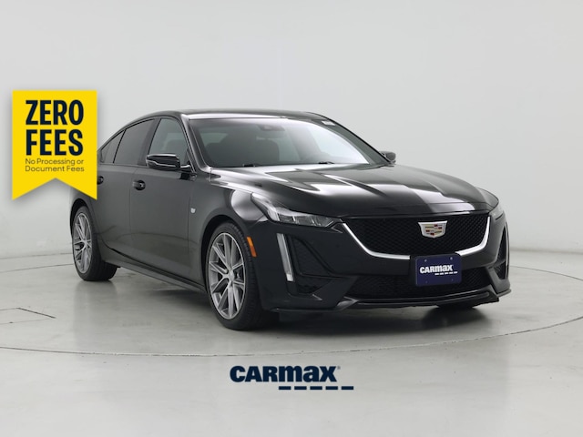 Black 2023 Cadillac CT5 Sedan Rear-Wheel Drive Automatic