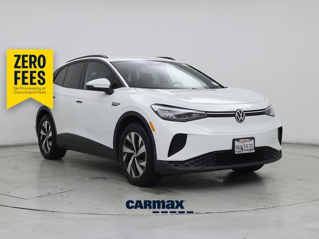 White 2023 Volkswagen ID.4 SUV / Crossover Rear-Wheel Drive Automatic