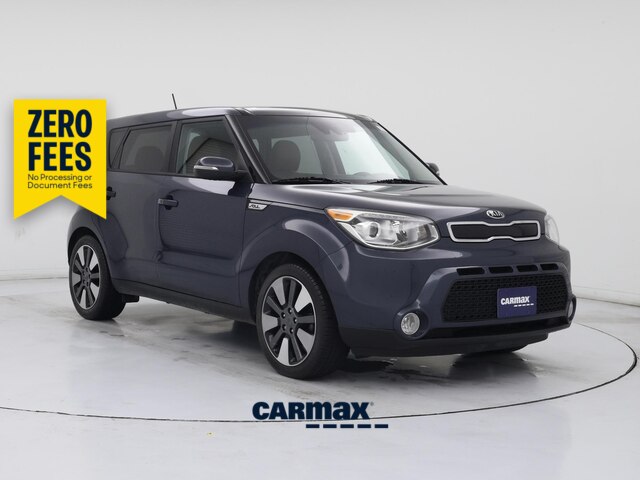 Blue 2016 Kia Soul Wagon Front-Wheel Drive Automatic